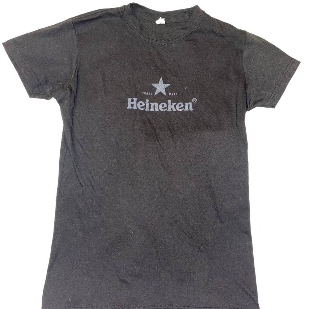 2/$10 BUNDLE! Heineken womens babydoll tee.